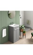 Galway 2 Door Floor Standing Vanity with Handles and Basin
