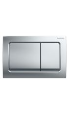 Geberit Alpha01 Square Dual Flush Plate