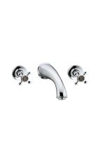 Bristan Trinity 3 Taphole Wall Mounted Bath Filler