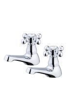 Westminister Pair Traditional Basin Taps (WRAS approved)