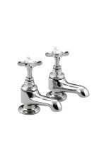 Bristan 1901 Bath Taps with Ceramic Disc Valves Chrome