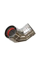 Firebird High Level Flue 90° Bend (150mm Diameter)
