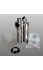 Firebird Low Level Flue Kit 380-600mm (150mm Diameter)