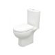 Amada Close Coupled Toilet with Soft Close Seat and Fittings