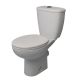 Atlas Smooth Close Coupled Toilet with Seat