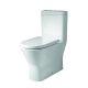Harper Rimless Back to Wall Close Coupled Pan & Soft Close Seat