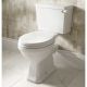 Roxton Close Coupled Toilet Pan and 6/4 L Lever Cistern (No Seat)