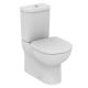 Ideal Standard Tempo Back to Wall Close Coupled Toilet Bowl and Soft Close Seat