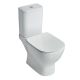 Ideal Standard Tesi Close Coupled Toilet Cistern and Pan with Soft Close Seat