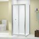Merlyn Easy Fit Mycro 760mm Bifold Shower Door & 760mm Side Panel
