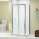 Merlyn Easy Fit Mycro 800mm Bifold Shower Door & 800mm Side Panel