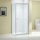 Merlyn Easy Fit Mycro 800mm Pivot Shower Door & 800mm Side Panel