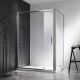 Rosery 6mm 1100mm Sliding Shower Door and 800mm Side Panel