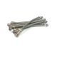 1/2" 300mm Flexible Tap Connector with Isolating Valve - WRAS Approved (Pack of 10)