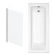 Trojan Solarna 1700x700mm Bath Shower Pack