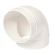 Nuaire Rigid PVC 150mm 90° Round Duct Bend