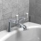 Balmoral Bath Filler (Chrome)