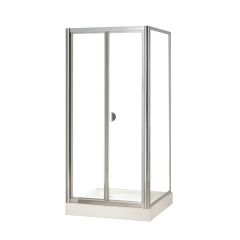 Rosery Bifold Shower Door with Side Panel