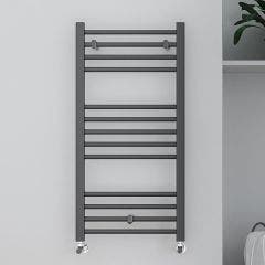 Veneto Straight Towel Warmer (Anthracite)