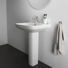 Ideal Standard I.Life 1 Taphole Basin & Full Pedestal