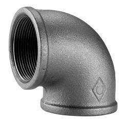 Crane Malleable Iron 151 Elbow (Black or Galvanised)