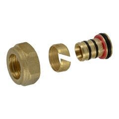 Multilayer Pipe Screw Fitting Compression Adaptor