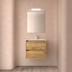 Salgar Noja 2 Drawer Wall Hung Vanity and Basin