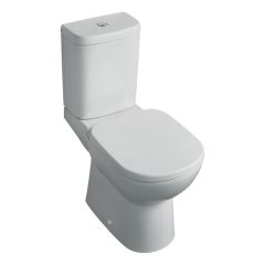 Ideal Standard Tempo Close Coupled Toilet Bowl and Soft Close Seat