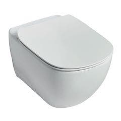 Ideal Standard Tesi Wall Hung Toilet Pan with Soft Close Seat