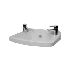 Shadia 46cm Cloakroom Basin (2 tapholes)