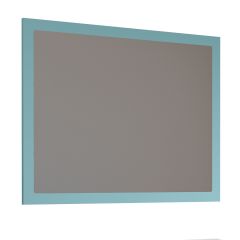 Trent Wood Framed 1000x800mm Mirror (Aqua Blue)