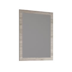 Trent Wood Framed 600x800mm Mirror (Grey Pine)