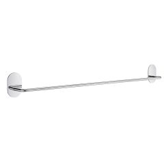 Smedbo Boden Round Self Adhesive Single Towel Rail