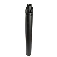 Warmhaus 60/100 Standard Horziontal Flue (Black)