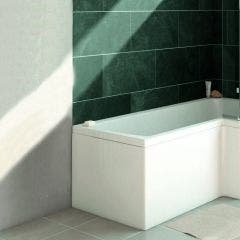 Verde 700mm Bath Shower End Panel