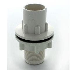 Heat Merchants ¾" Overflow Straight Tank Connector