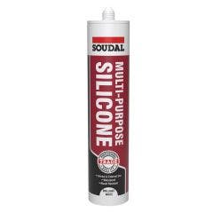 Soudal Multi Purpose Silicone 270ml (White)