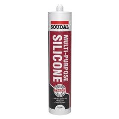 Soudal Multi Purpose Silicone 270ml (White)