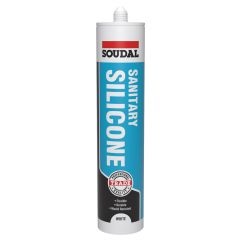 Soudal Sanitary Silicone 290ml (White)