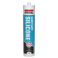 Soudal Sanitary Silicone 290ml (Clear)