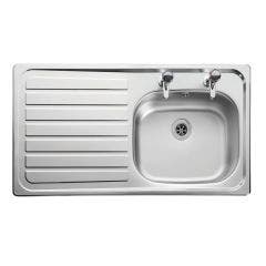 Lexin LE95R Inset Stainless Steel Sink Right Hand Drainer
