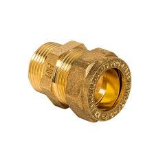 Heat Merchants Pro ½” Male x ½” 311 Straight Coupler Compression Fitting