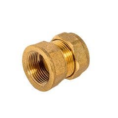 Heat Merchants Pro ½"\ Female x ½" 312 Straight Coupler Compression Fitting