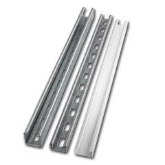 Slotted 40mm x 3m Galvanised Channel