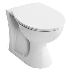 Ideal Standard Sandringham 21 Back To Wall Toilet Pan with Horizontal Outlet