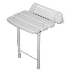 Narrow Folding Shower Seat with Legs