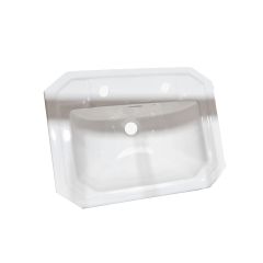 Liberty 540mm 2 Taphole Inset Vanity Basin