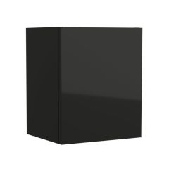 Fussion Line Cube Small Door Storage Unit (Gloss Black)
