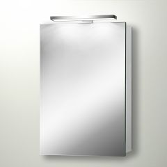 Nysa 700x500mm LED Mirror Cabinet with Demister, Sensor & Shaver