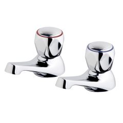 Contract 3/4" Pair Bath Taps (0.1 bar, WRAS approved)